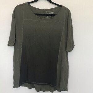 Free People We The Free Olive Green Tunic